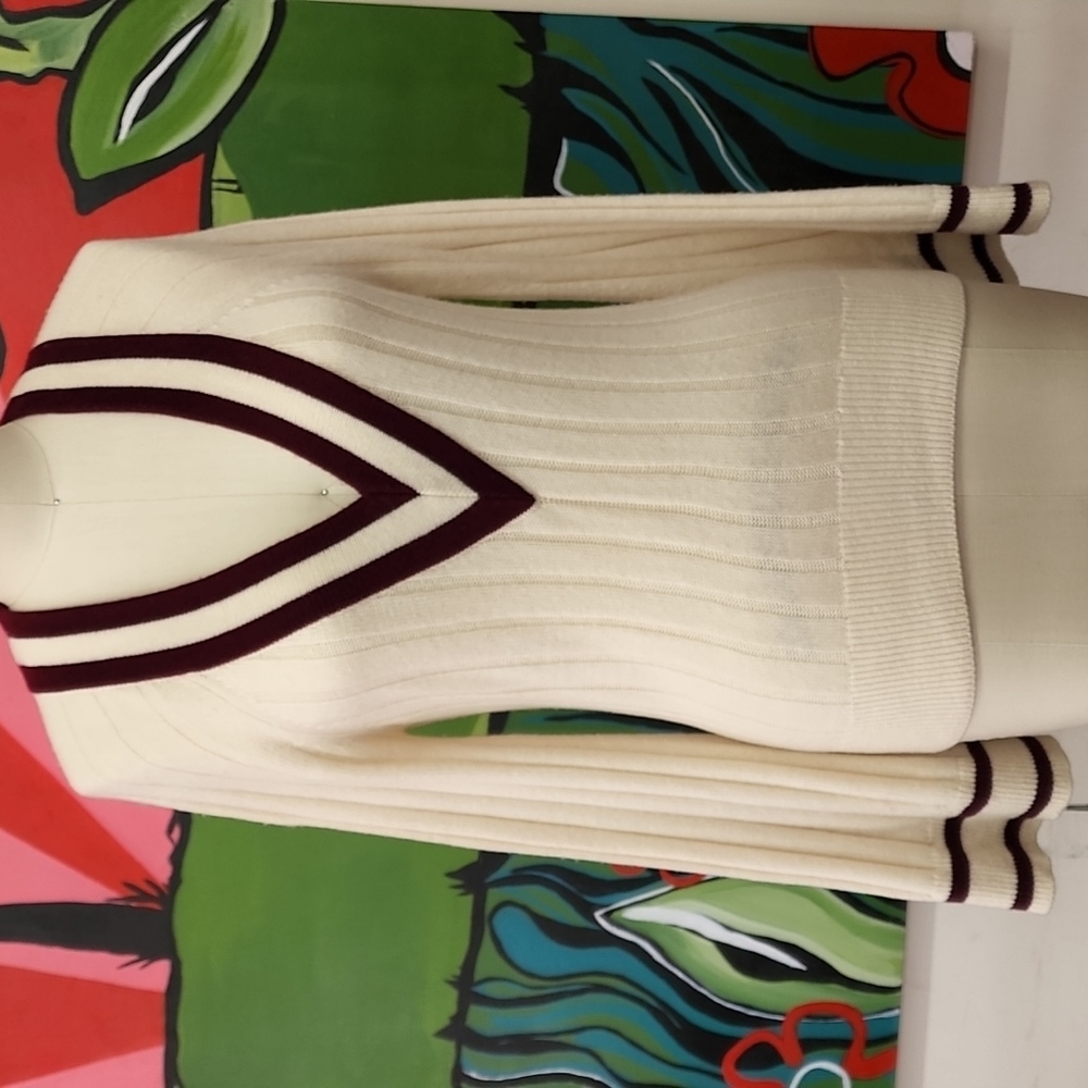 Zimmermann V Neck Varsity Sweater